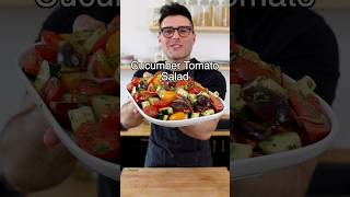 Tomato Cucumber Salad is a tasty appetizer idea