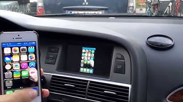 Audi a6 4f dension gatawey 500 video modul apple tv mirroring iphone 5s