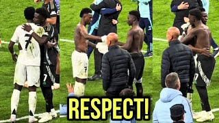 Vinicius Shows Cl After Defeat Asks Saka For His Shirt