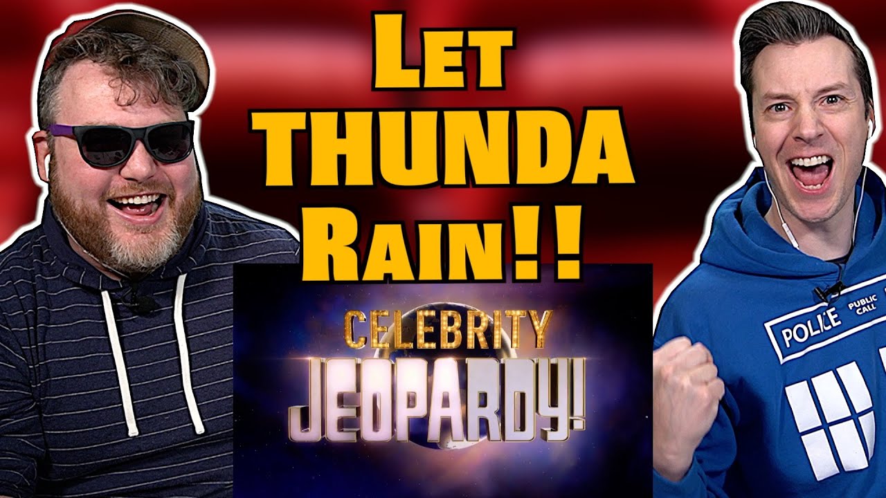 Now WE Are the Masters! - Celebrity Jeopardy Season 1 Eps 1 Reaction