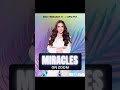 MIRACLES ON ZOOM 🔥