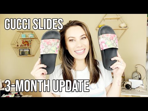 Gucci Bloom Slides - three-month update