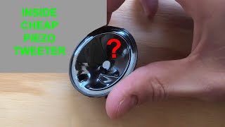 What's Inside a Cheap Piezo Tweeter Speaker?