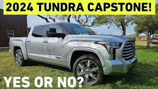 Are Tundras ALL THAT? 2024 Toyota Tundra Capstone 4x4!
