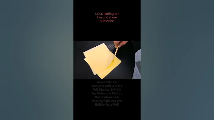 original gold leaf duplicate gold leaf different experiment #shorts #reels  @luxurygoldleafingstudio