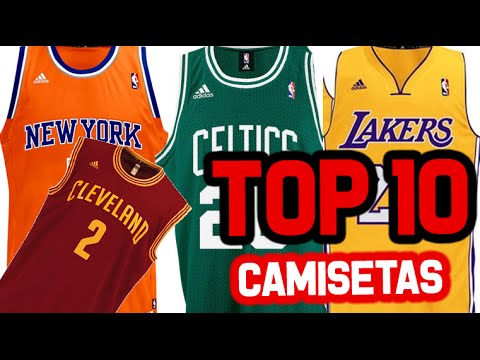 LAS 10 CAMISETAS MÁS BONITAS LA NBA -