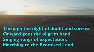 Through the Night of Doubt and Sorrow (Tune: Marching - 6vv) [with lyrics for congregations]