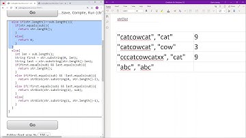 Recursion - 1 (strDist) Java Solution || Codingbat.com