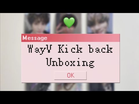 [Vlog] 쩐니로그 / 웨이션브이 킥백 앨범깡 / WayV Kick back unboxing