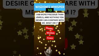 Can You Solve This Wisdom Whisper? 🧠 | Proverbs Riddle Challenge! #quiz screenshot 5