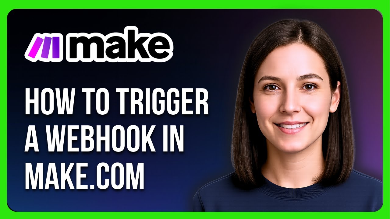 How to Trigger a Webhook in Make.com - YouTube