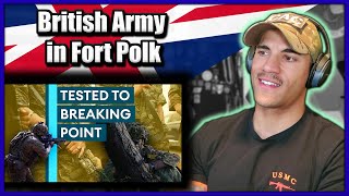 Marine reacts to British Army Training in Fort Polk (EXERCISE RATTLESNAKE)