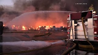 Loudlabs.com ontario - large pallet / scrap yard fire burns at a
business located 825 state street. the name could possibly be jc
horizons. multi...