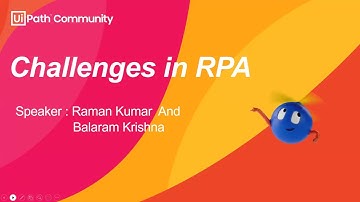 RPA Business Analyst Workshop - Day 10 - Challenges in RPA - Challenges of RPA BA