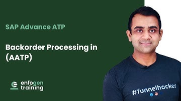 SAP Advance ATP - Backorder processing in (AATP)