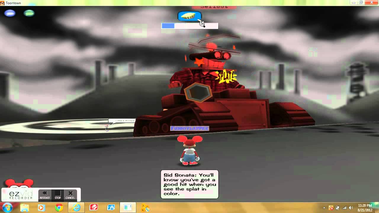 Toontown vp pie round YouTube