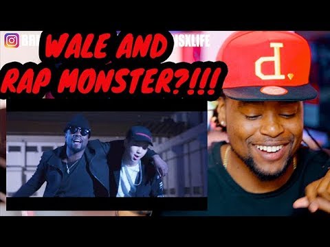 BLACK GUY REACTION to Rap Monster ft Wale - Change | BTS