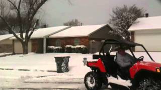 On The Razr In The Snow