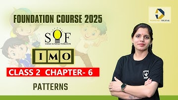 Class 2 Maths Olympiad Workbook Exercise | Chapter 6- Patterns | IMO