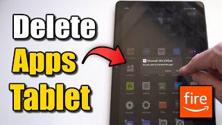 How to Delete Apps on Amazon fire Fire HD Tablet (Easy Method)