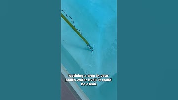 Leak detection in action: keep your pool in check!🌊🛠️ #poolservice #poolcare #leakdetection