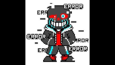 error sans drawing -(coloring Sandbox