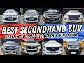 Best Secondhand SUV Deals with Price List Cash &amp; Financing