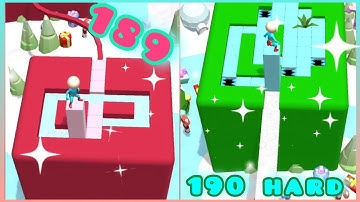 Stacky Dash level 189 | Stacky Dash level hard 190 #mobilegameroom #gameplay #stackydash #mobilegame