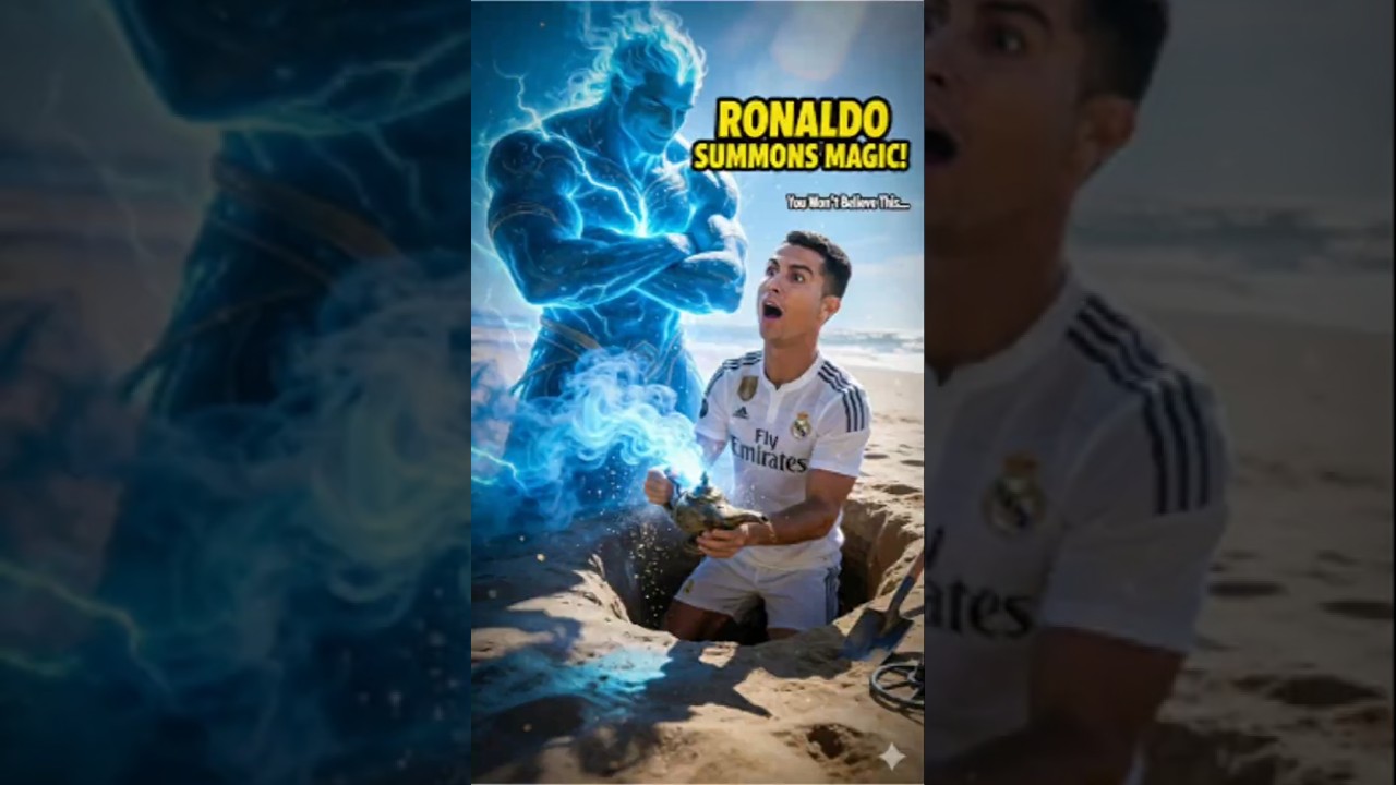 Ronaldo vs Messi vs haaland: Insane Beach Treasure Discovery! 😱
