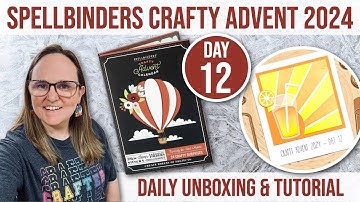 Day 12 🎄 Spellbinders 2024 Crafty Advent Calendar | December 12th Reveal & Project Tutorial