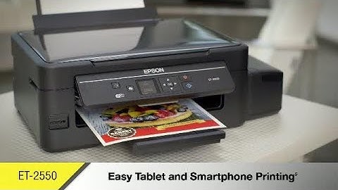 Epson Expression ET-2550 | Take the Tour