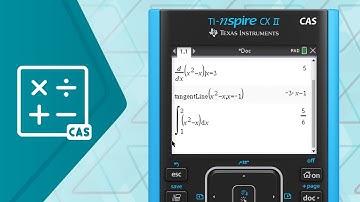 Find Derivatives on the TI-Nspire CX II CAS Graphing Calculator
