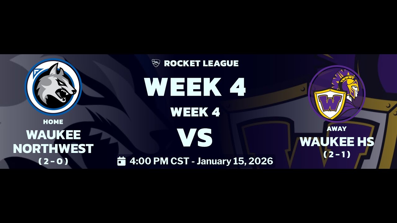 Rocket League Week 4: Waukee vs. Waukee Northwest