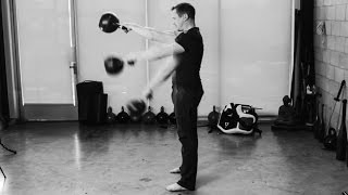 Kettlebell Exercises - 2 Handed Swing screenshot 4