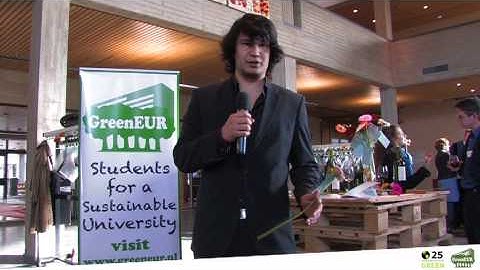 Chairman of SIFE Erasmus - Mark van der Maas - 25.000 Acts of Green - Erasmus University