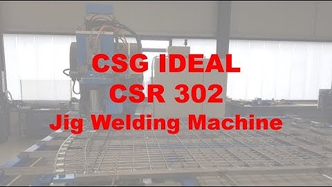CSG IDEAL CSR 302 Jig Welding Machine