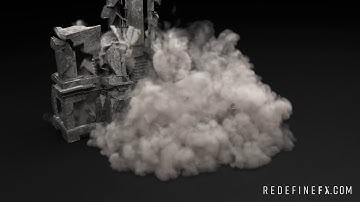 tyFlow Building Destruction + Phoenix FD Dust (Course out now) by #RedefineFX