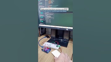 Prof, você sabe como funciona o acesso com RFID?  #arduino #robóticaeducativa  #programming #coding