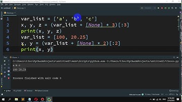 How to Split a variable length string into variables in Python