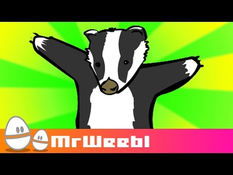   Badgers Animated Music Video MrWeebl