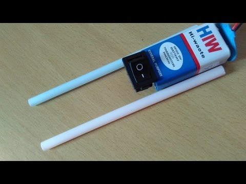 Battery operated light || how to make light rod