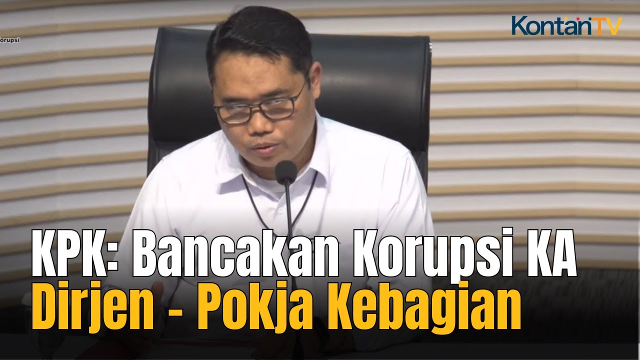 KPK Tahan ASN Tersangka Baru Proyek Rel Sta. Balapan Kadipiro