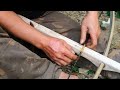 How to make a bamboo crossbow: Survival Alone In The Rainforest | EP.101