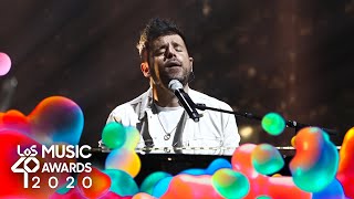 Video thumbnail of "Pablo López - Mariposa | En directo en LOS40 Music Awards 2020"