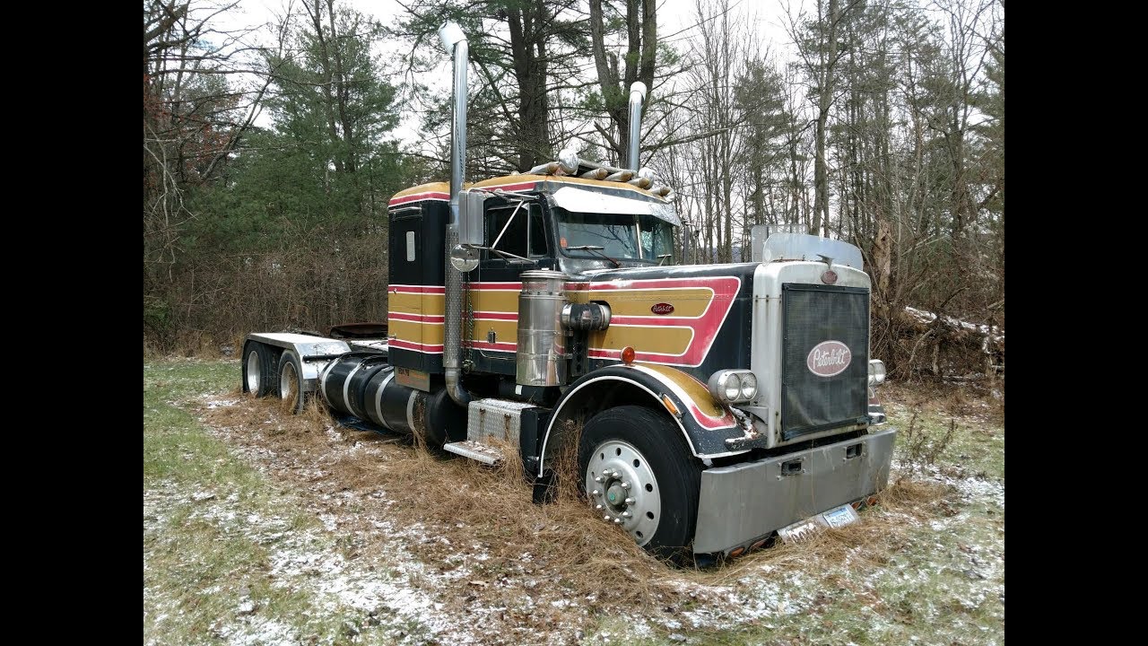 Rescuing A 1977 Peterbilt 359 From Its Grave First Time On The Road In 18 Years