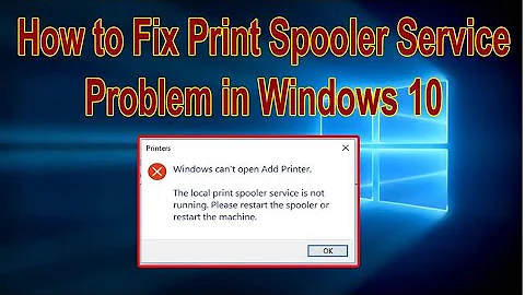 How To Fix Print spooler service not running in windows 10 or 11 || How to restart printer Spooler
