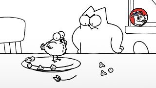 Simons Cat Bites Off more Than He Can Chew | Simon's Cat Extra
