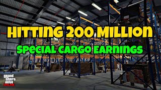 Hitting 200 Million Special Cargo Earnings | GTA Online