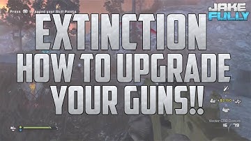 EXTINCTION How To Upgrade Your Weapons!! Call Of Duty Ghost Extinction