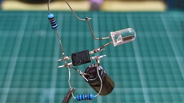 Optokuplör ile led flaşör devresi yapımı